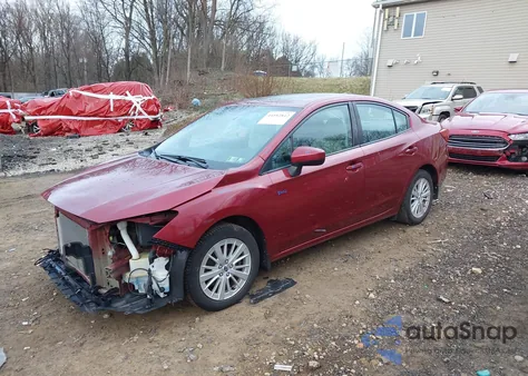 2017 Subaru Impreza 2.0I Premium z USA, uszkodzony, nr VIN 4S3GKAD69H3626850